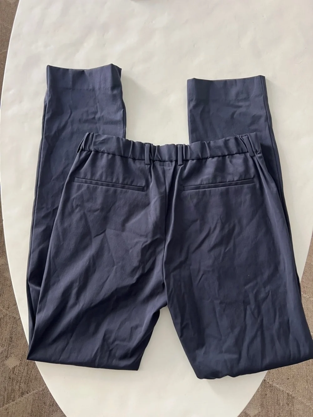 THEORY Jake Be D Slim Straight Pant in Neoteric Twill - Dark Navy Men Size 31/32